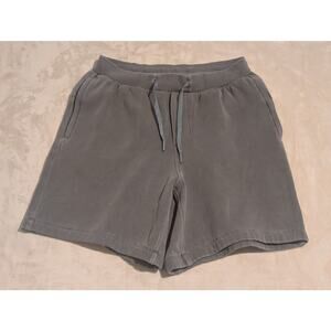 Lululemon Steady State Shorts 7” Linerless Relaxed Cotton Small Petite Blue